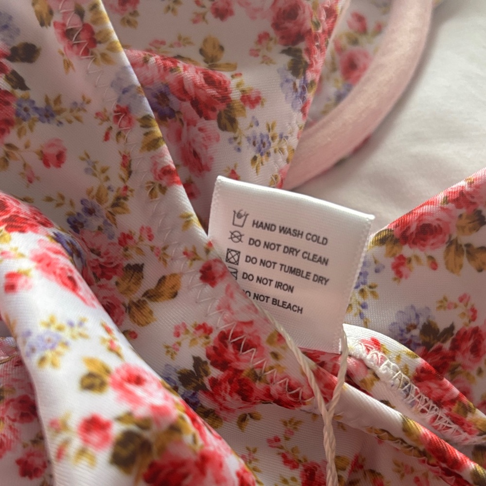 Strawberry Milk Mob Young Love Floral Two-Piece Bikini Set - Picture 9 of 9